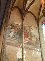 Carcassonne, Eglise St-Vincent, Peinture murale (2)